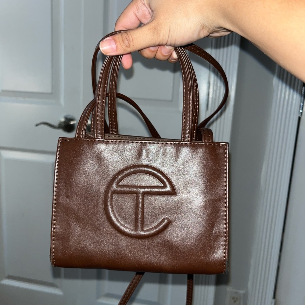 Small brow shopping bag